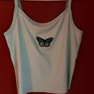 Large Butterfly Tank Top